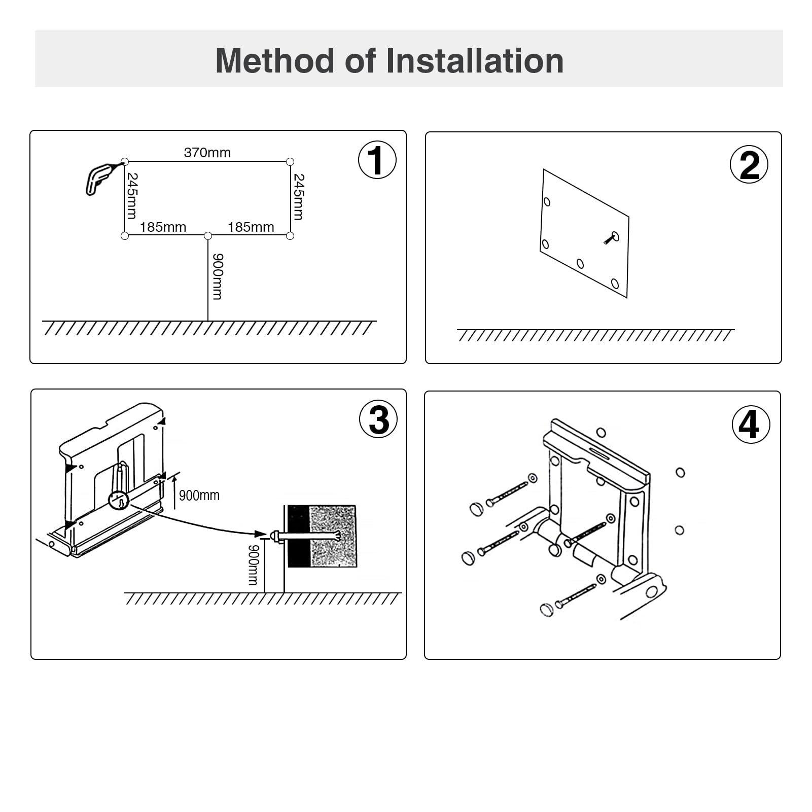 Wall Mounted Baby Changing Station Fold Down Diaper Changing Table
