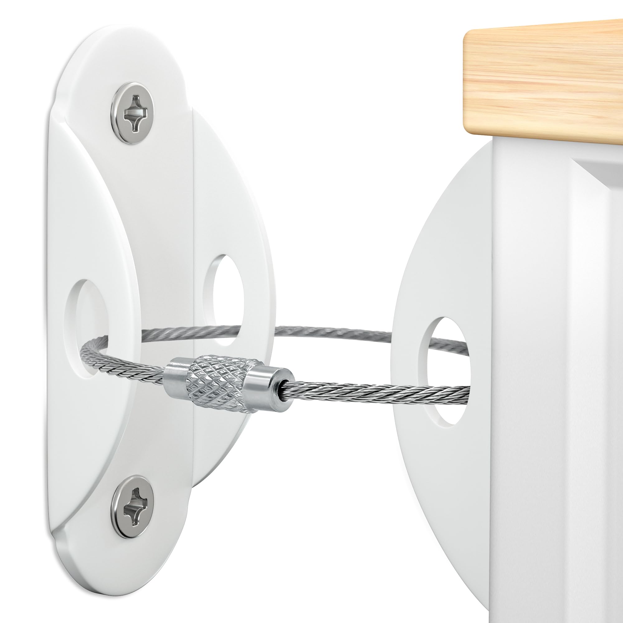 Furniture Anchors Anti-Tip Safety Straps for Baby Proofing