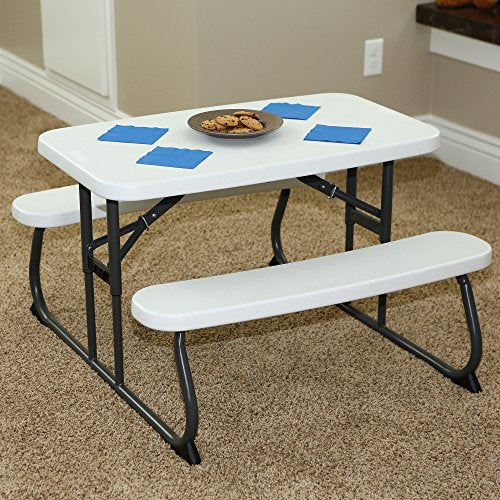 Kids Picnic Table White