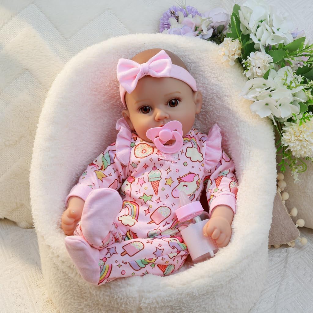 Baby Dolls, 18 inches Large Realistic Cute Soft Body Baby Doll Real Life