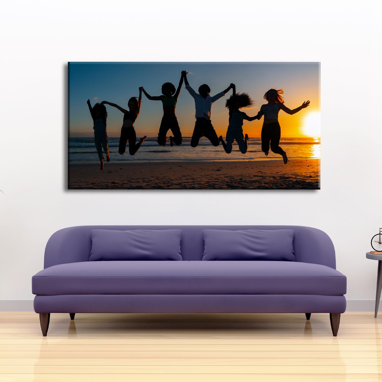 Custom Canvas Prints with Your Photos for 40"x20" Wall Art