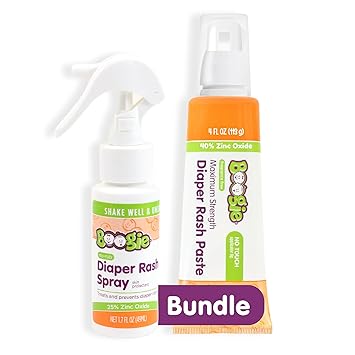 Baby Diaper Rash Cream Spray by Boogie Bottoms