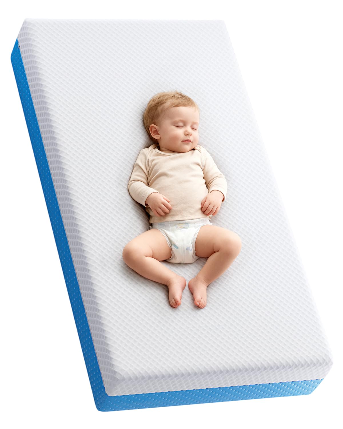 Dual-Sided Crib Mattress with Gel Memory Foam