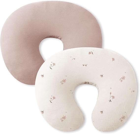 Nursing Pillow Covers 2 Pack for Baby