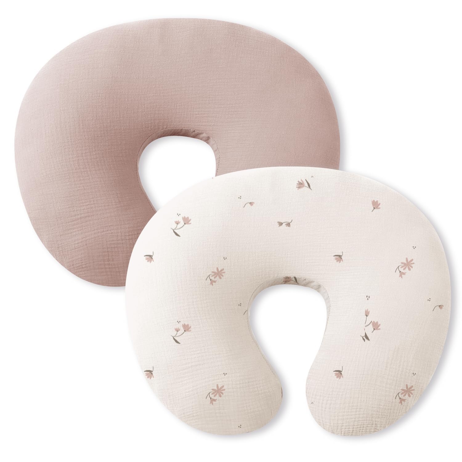 Nursing Pillow Covers 2 Pack for Baby