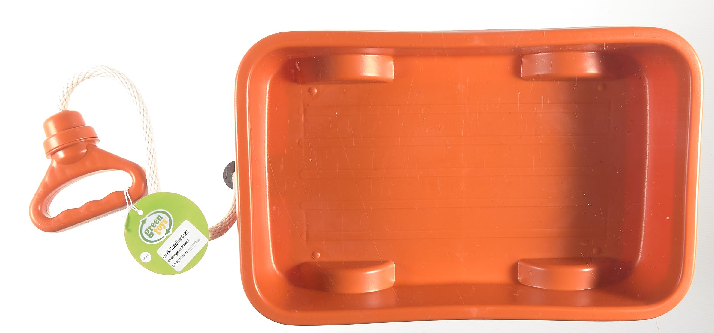 Wagon, Orange - Pretend Play, Motor Skills, Kids Outdoor Toy Vehicle. No BPA