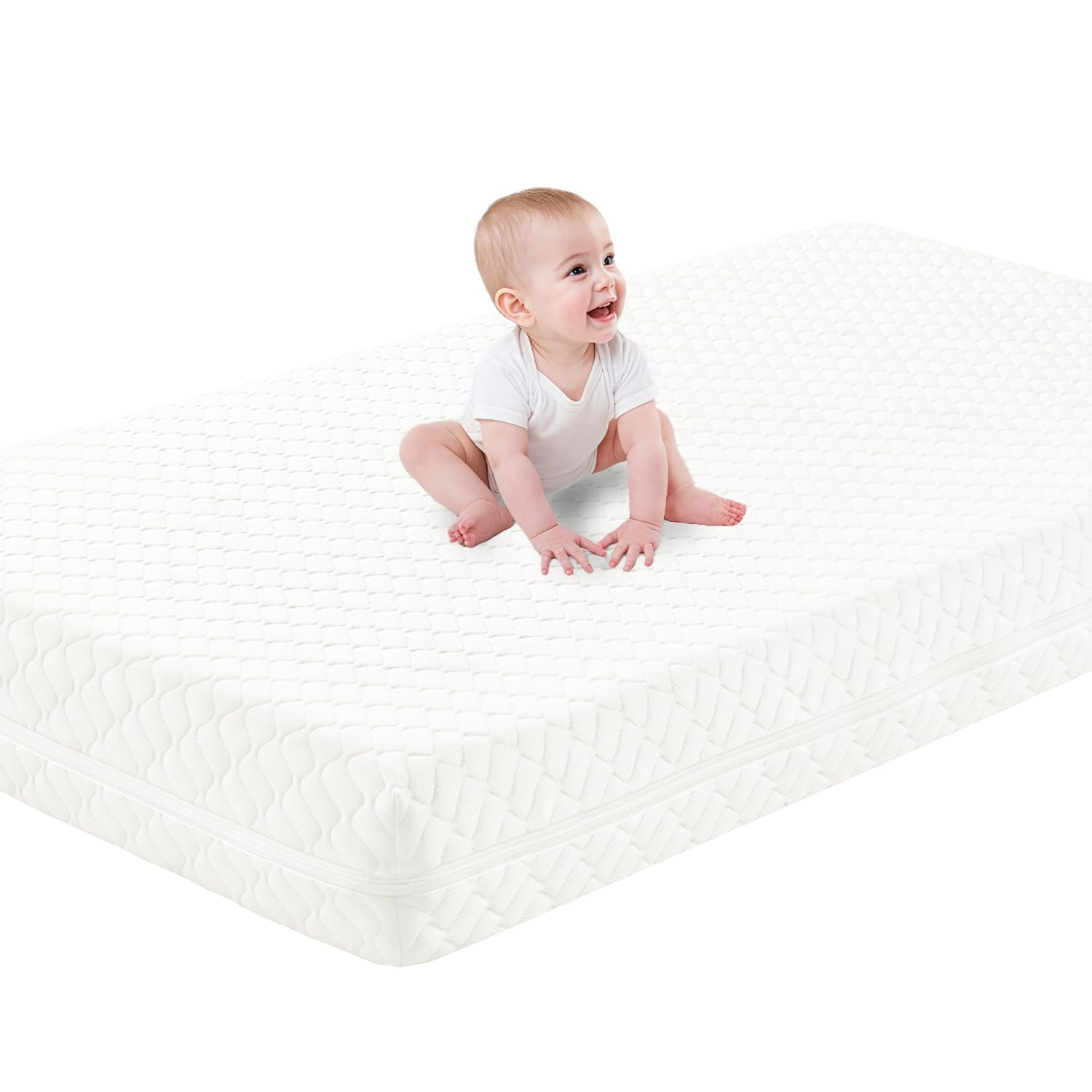 Dual-Sided Crib Mattress with Gel Memory Foam