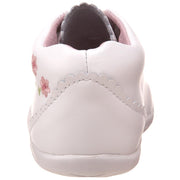 Stride Rite Baby Girls SRT Emilia First Walker Shoe, White, 3 Wide Infant