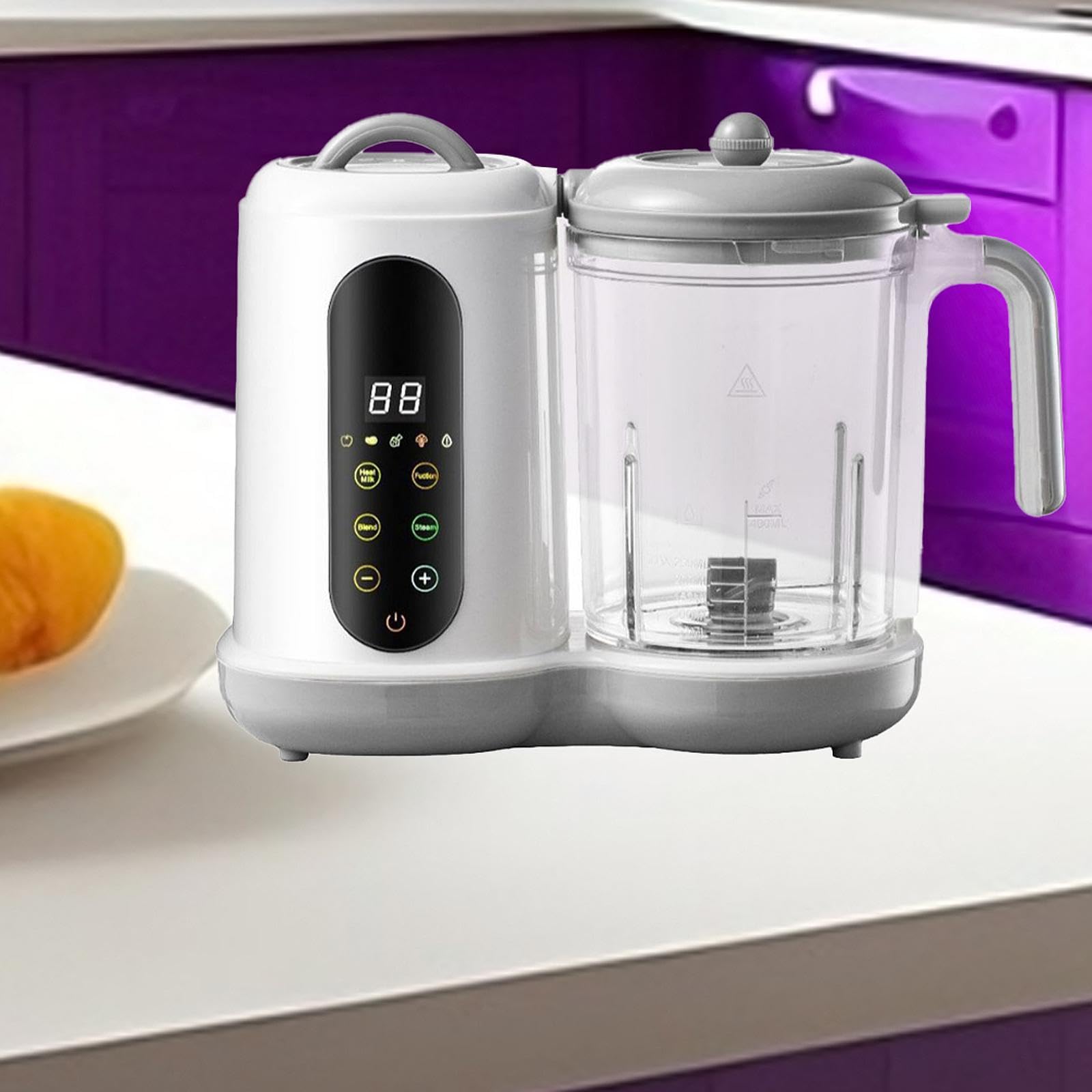 Baby Food Multifunctional Cooking Chopping Smart Temperature Control Food