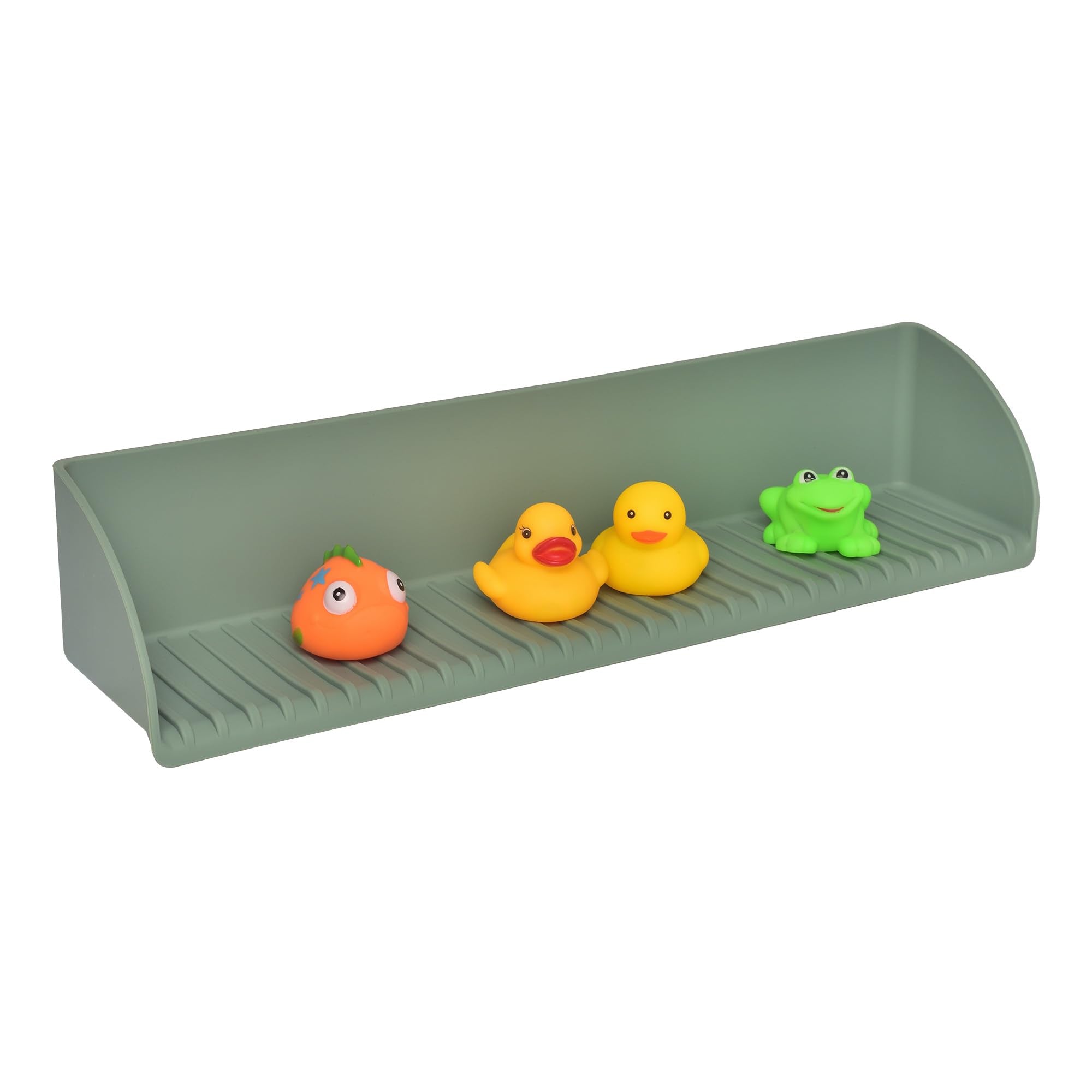 Bathtub Splash Guard for Tub Kids, 2 Pack Silicone Bath Tub Ledge Side