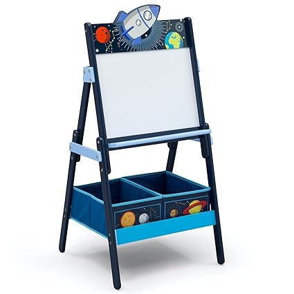 Children MySize Kids Double-Sided Storage Easel -Ideal for Arts