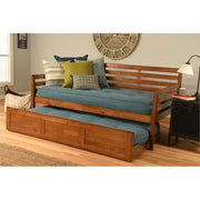 Solid Wood Twin Daybed with Trundle
