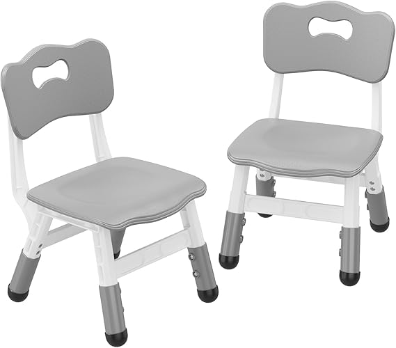 Adjustable Kids Chairs 3-Level Height | Heavy Duty 180LB Capacity