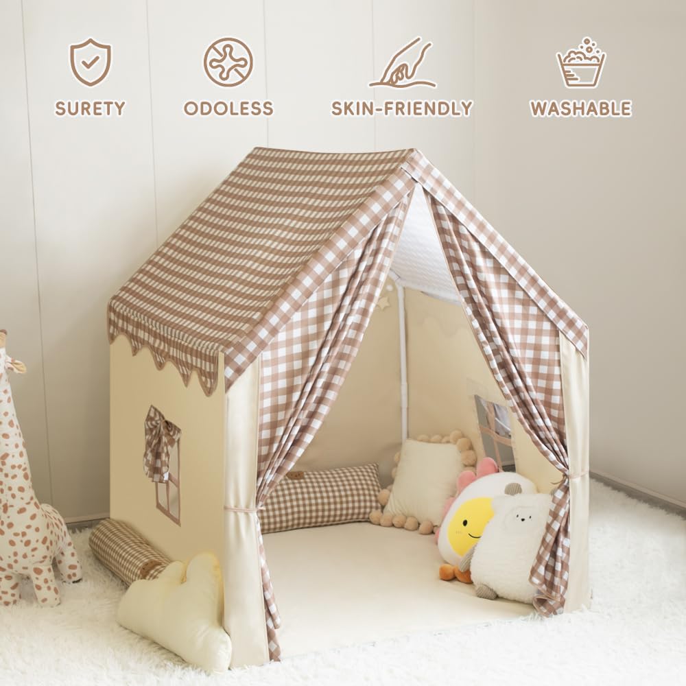 Kids Play Tent with Star Lights and Carry Bag
