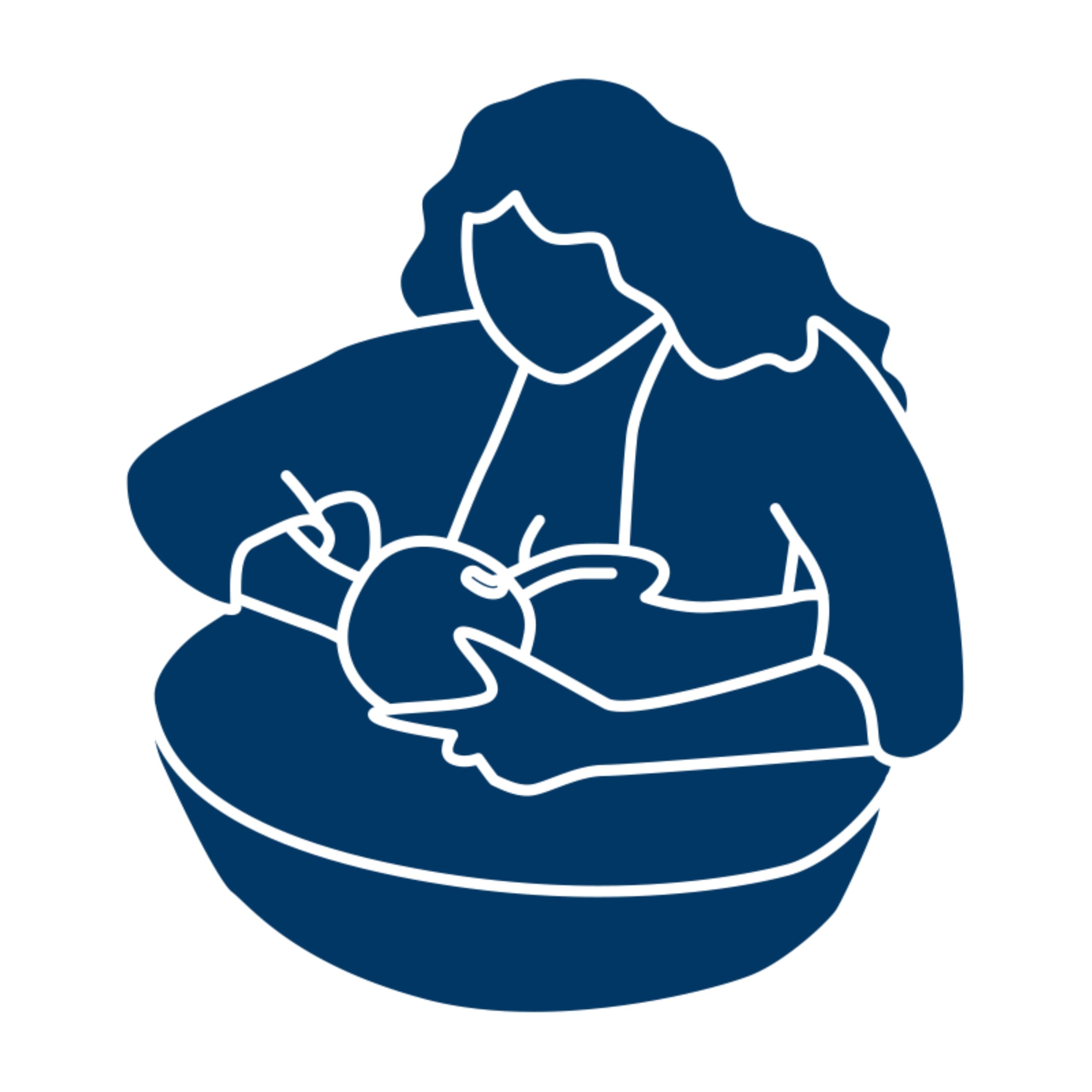 Feeding and Nursing Lap Support Pillow with Cover