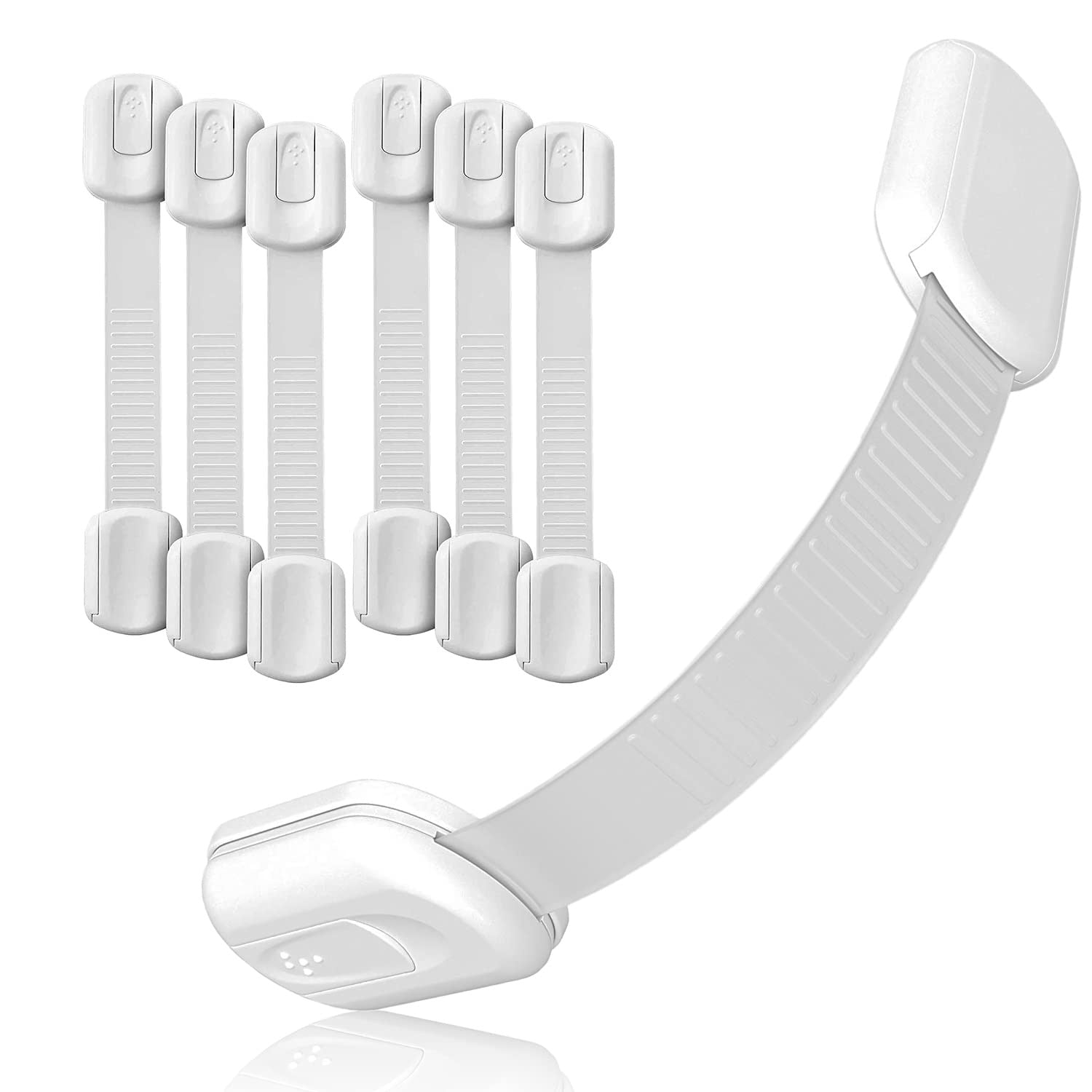 Baby Proof Me | Adjustable White Safety Strap Lock