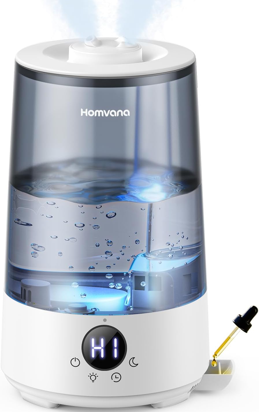 Humidifiers for Bedroom Home, 3.6 L Cool Mist Top-Fill 34H Super Long Time