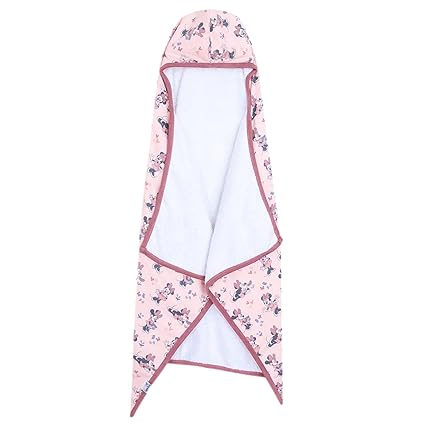 Pearl Premium Big Kid Hooded Towel 'Mickey Mouse Check' - One Size