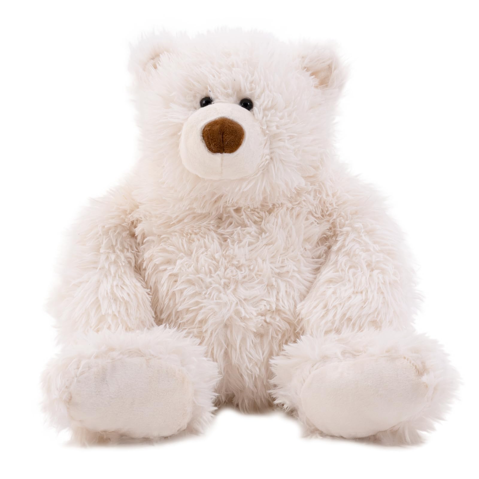 4.2 lbs Polar Bear Weighted Stuffed Animal 27in, Stuffed Bear Plush for Adult