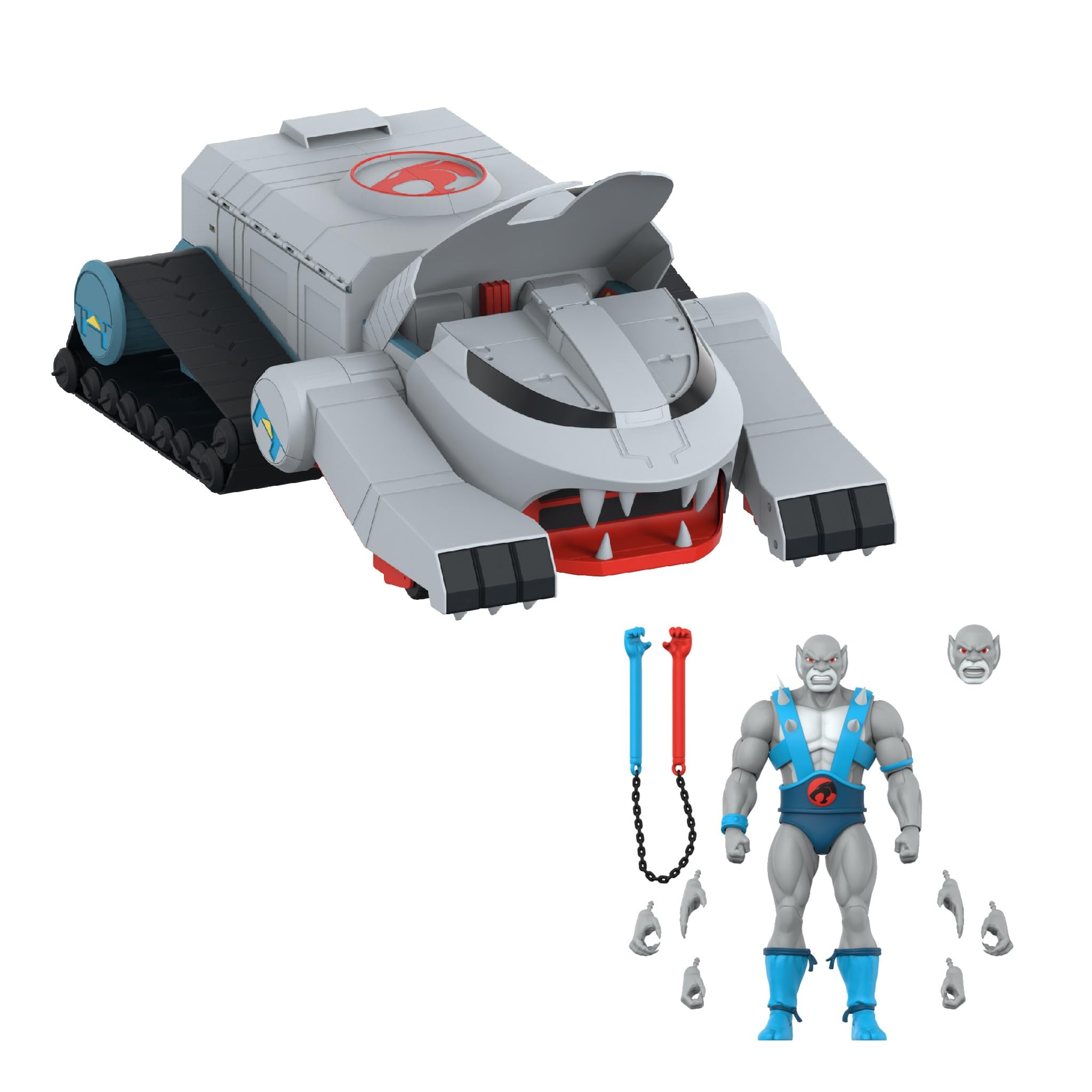 Thundertank with Panthro (Toy) - 27" Thundercats Action Figure Vehicle Classic Cartoon
