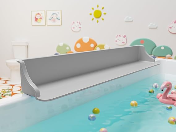 Bathtub Splash Guard PlayPad with Strong Suction Cups