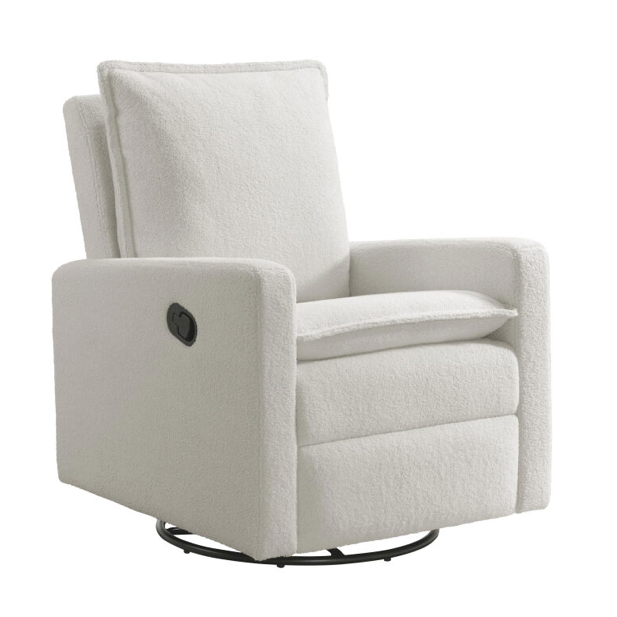 Uptown Upholstered Swivel Glider and Recliner Nursery Chair