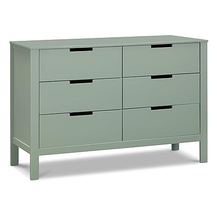 Colby 6-Drawer Baby Dresser for Bedroom - Kids Dresser