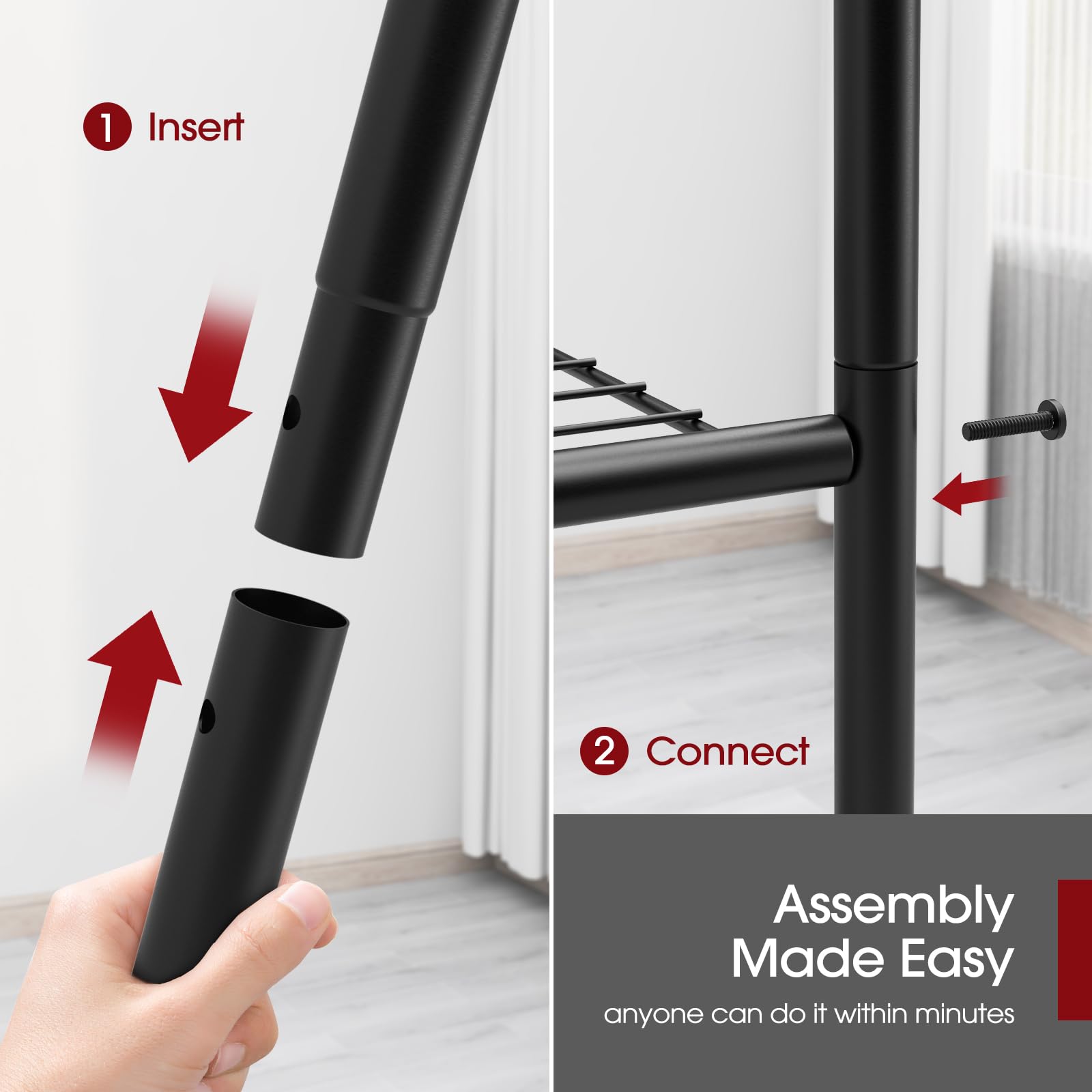 5-Tier Heavy Duty Metal Storage Shelving