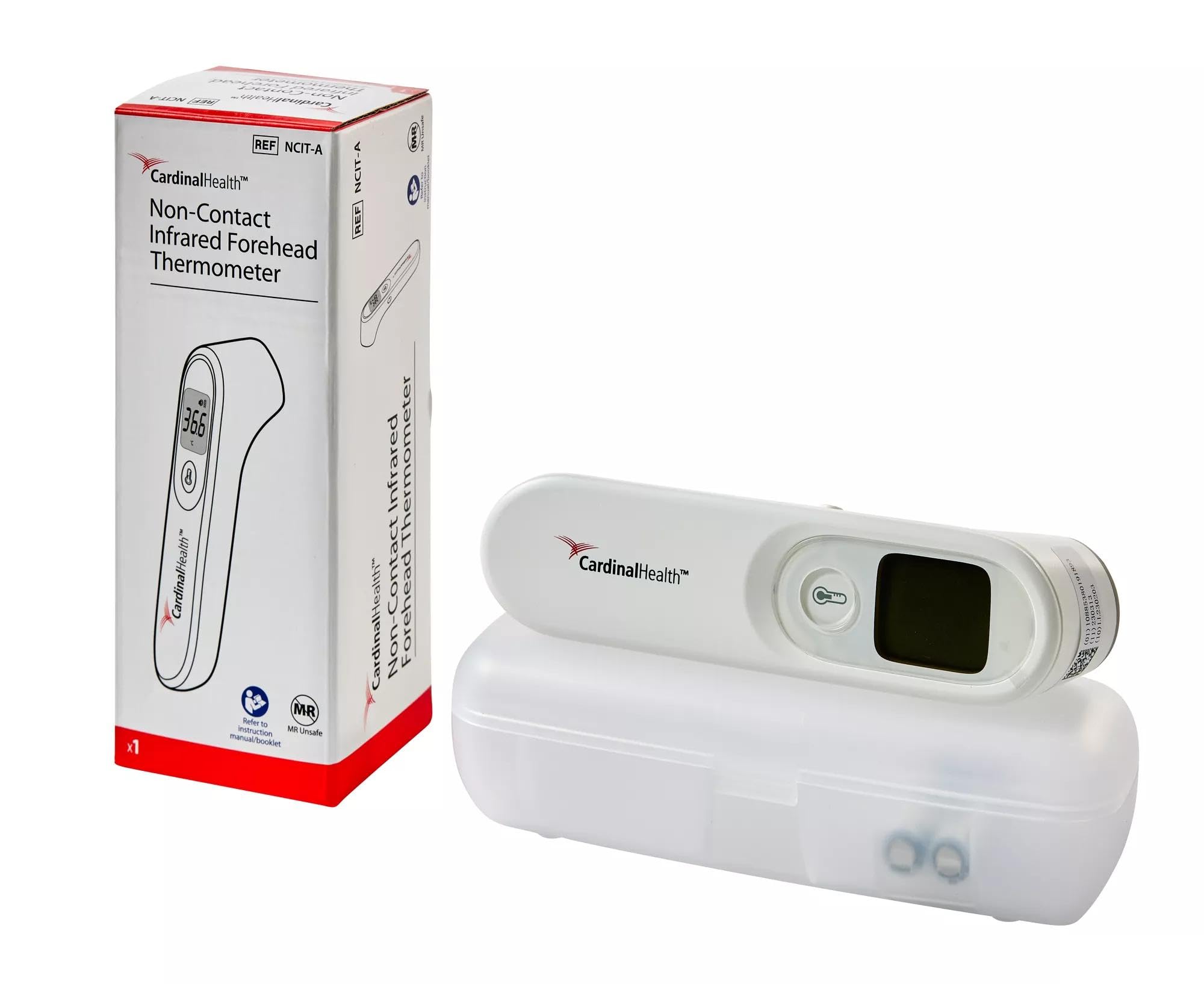 Cardinal Health™ Non-Contact Infrared Forehead Thermometer NCIT-A, Case