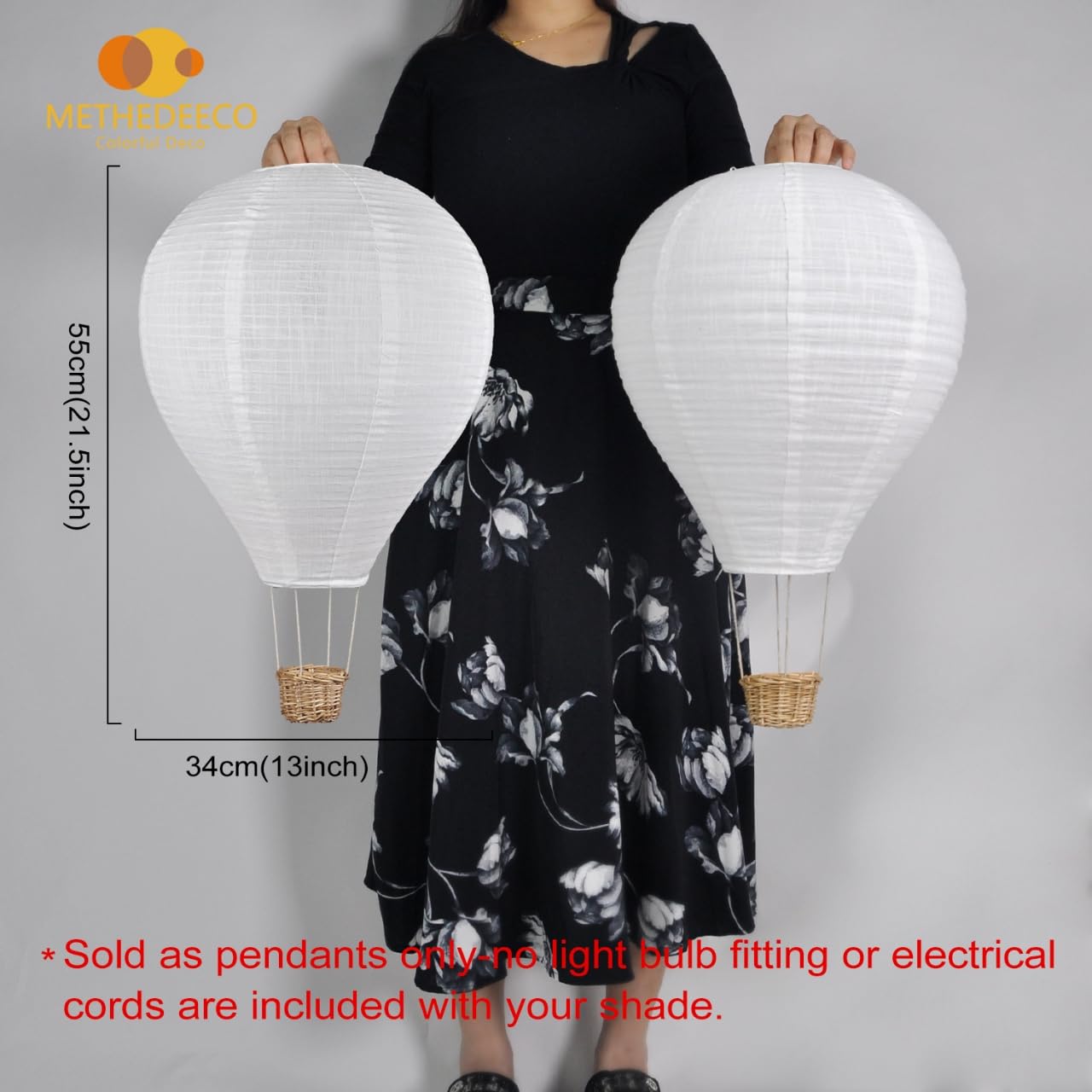 Hot Air Balloon Lampshade Pendant Light for Kids Room