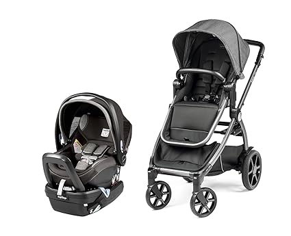 Ypsi Travel System - Includes Ypsi Lightweight Reversible Stroller and Primo Viaggio