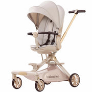 Folding Stroller Wagon for Baby & Toddler Travel, 360° Reversible Seat