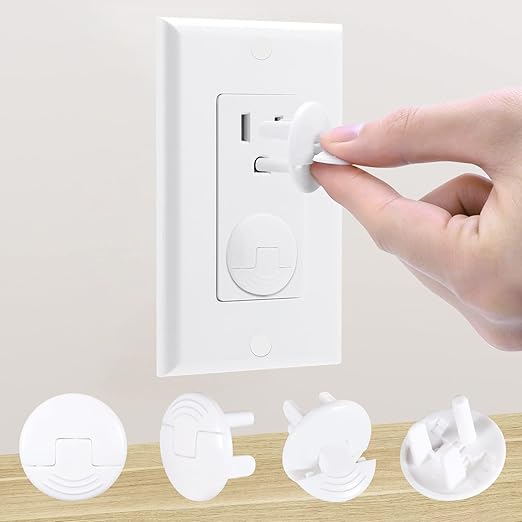 Covers Baby Proofing White - PRObebi 38 Pack Plug Covers