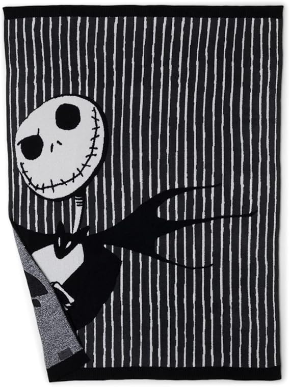 CozyChic® Disney Jack Skellington Throw Black Multi One Size