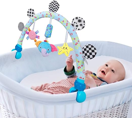 Travel Arch Bassinet Mobile Toys for Infant & Toddlers