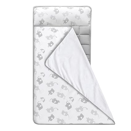 Mat Pink for Girls Kids Sleeping Mat and Fleece Blanket