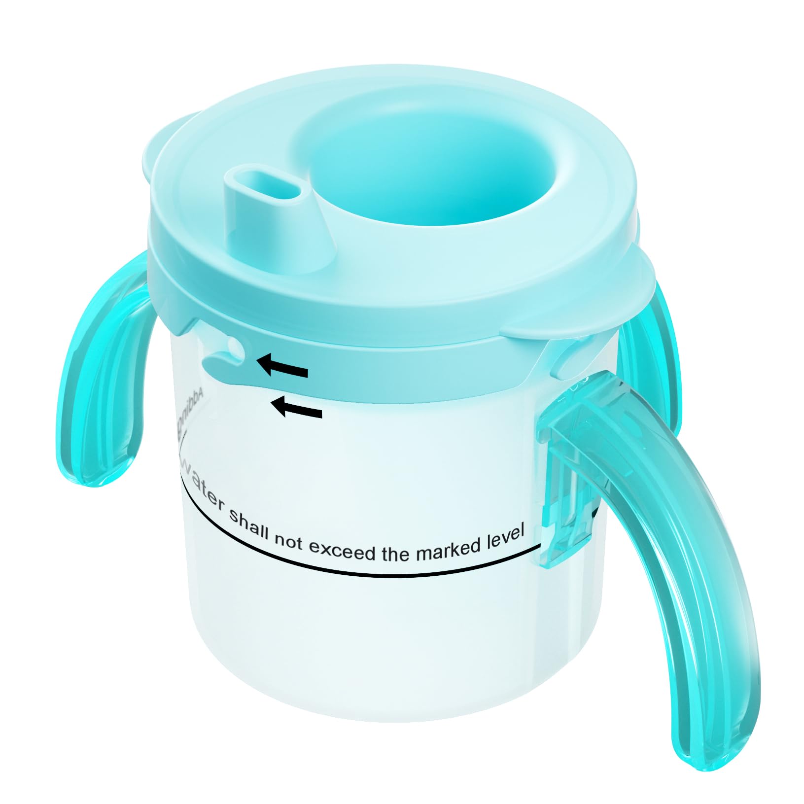 Dysphagia Cups for Adults, Sippy Cup for Elderly Spill Proof