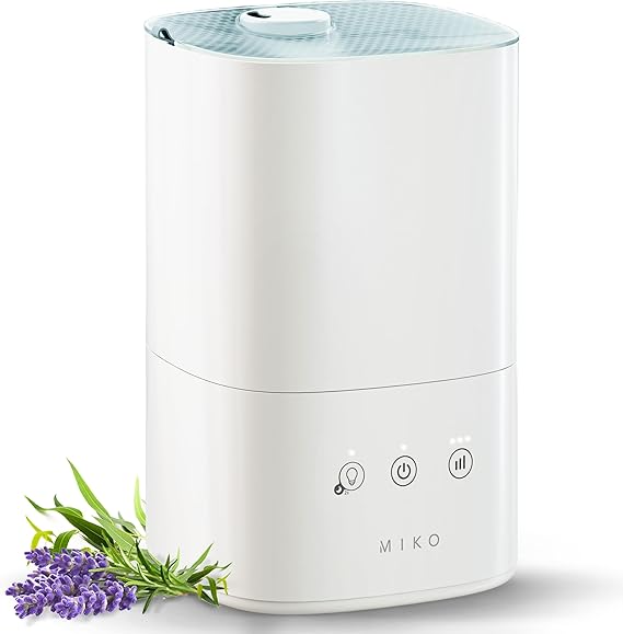 Ultrasonic Humidifiers for Bedroom Baby - Pre Filter, Wifi App controlled