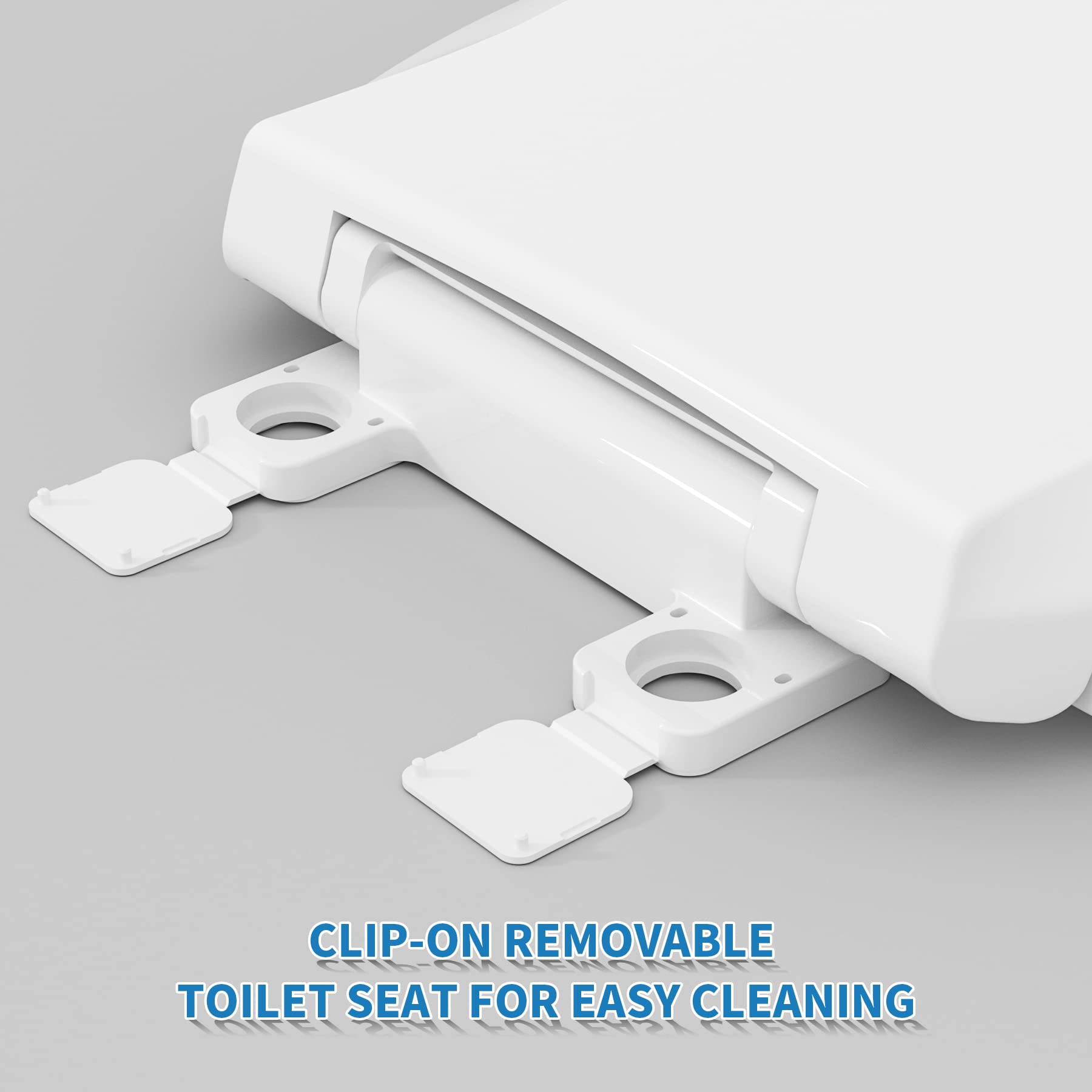 Training Toilet Seat, Built-in Magnetic Seat, Lid with Cover