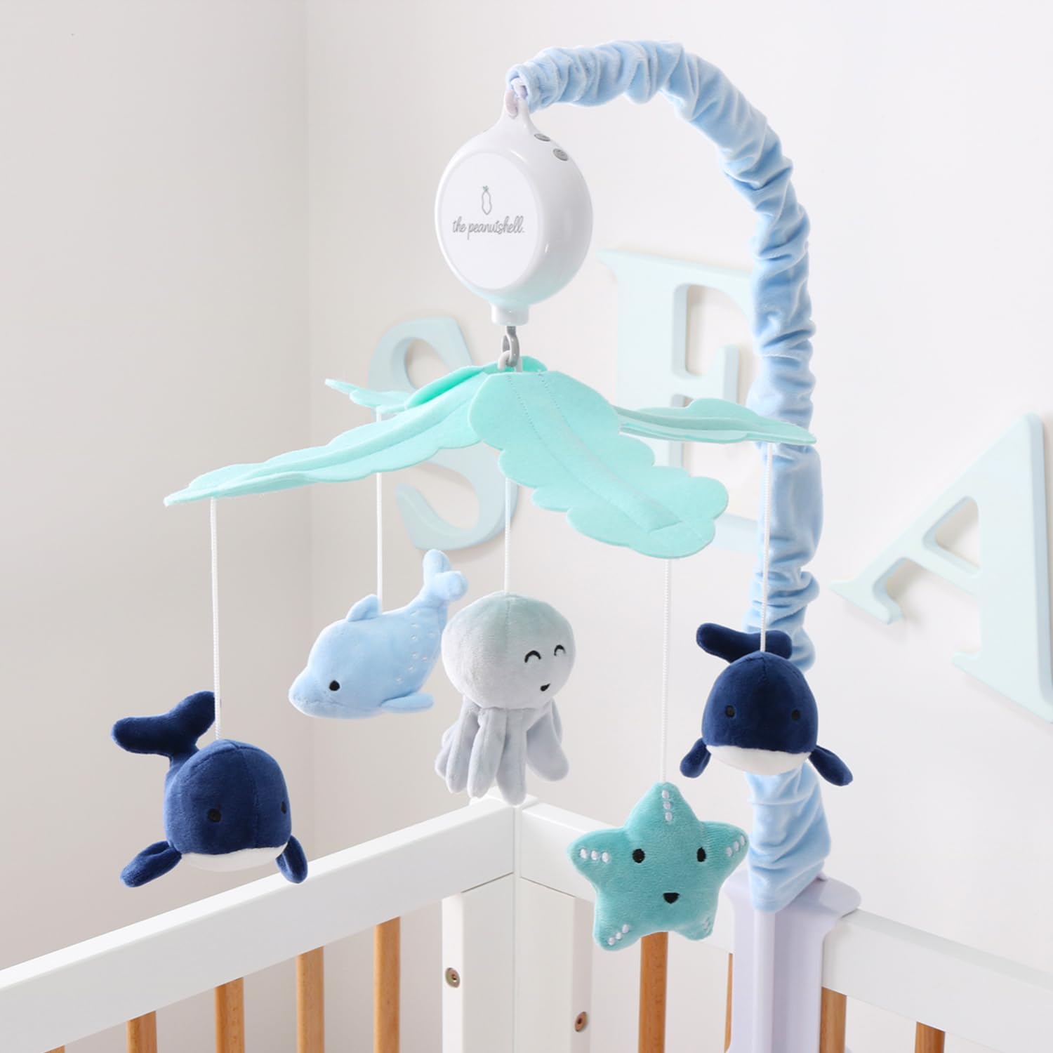 Musical Crib Mobile with Ocean Animals