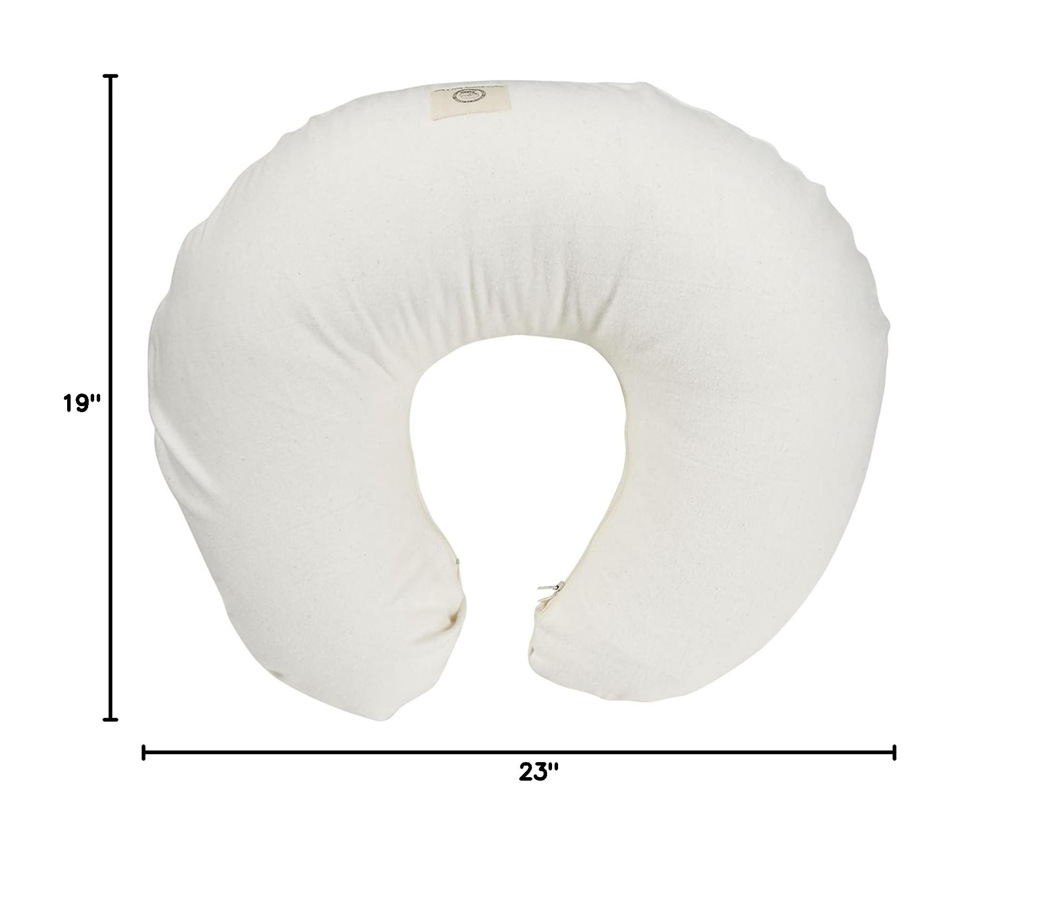 Organics Nursing Pillow with Lumbar Support - Ergonomic Design