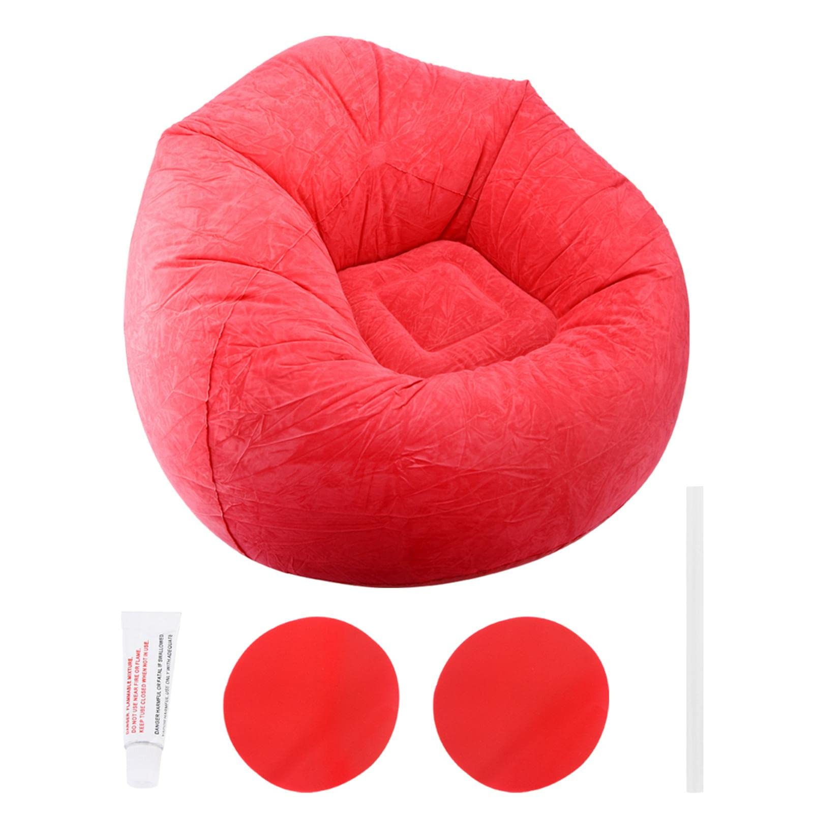 Ultra Soft Inflatable Lazy Sofa Memory Foam Bean Bag Chair