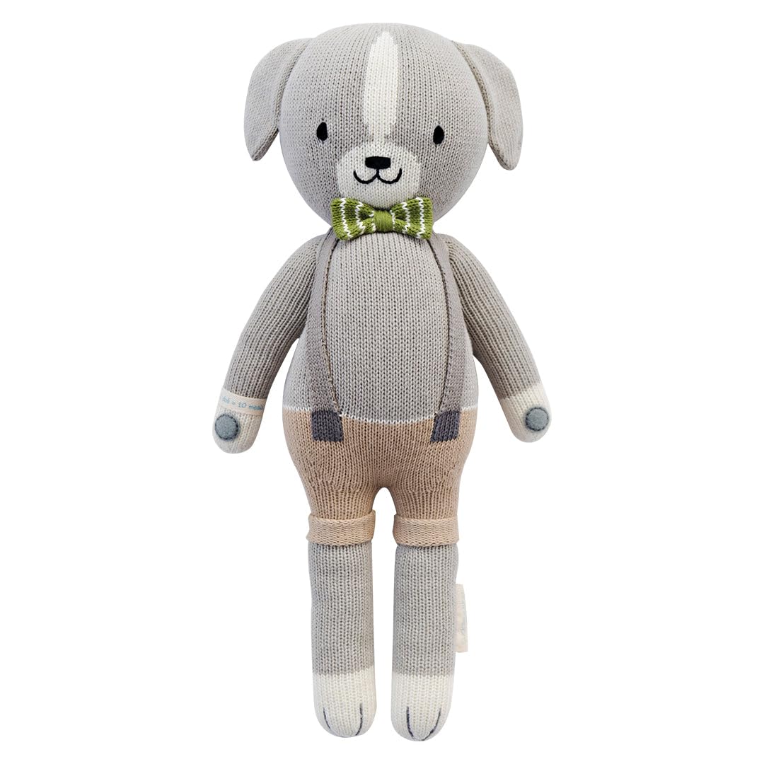The Dog Little 13" Hand-Knit Doll – 1 Doll = 10 Meals, Fair Trade, Heirloom Quality