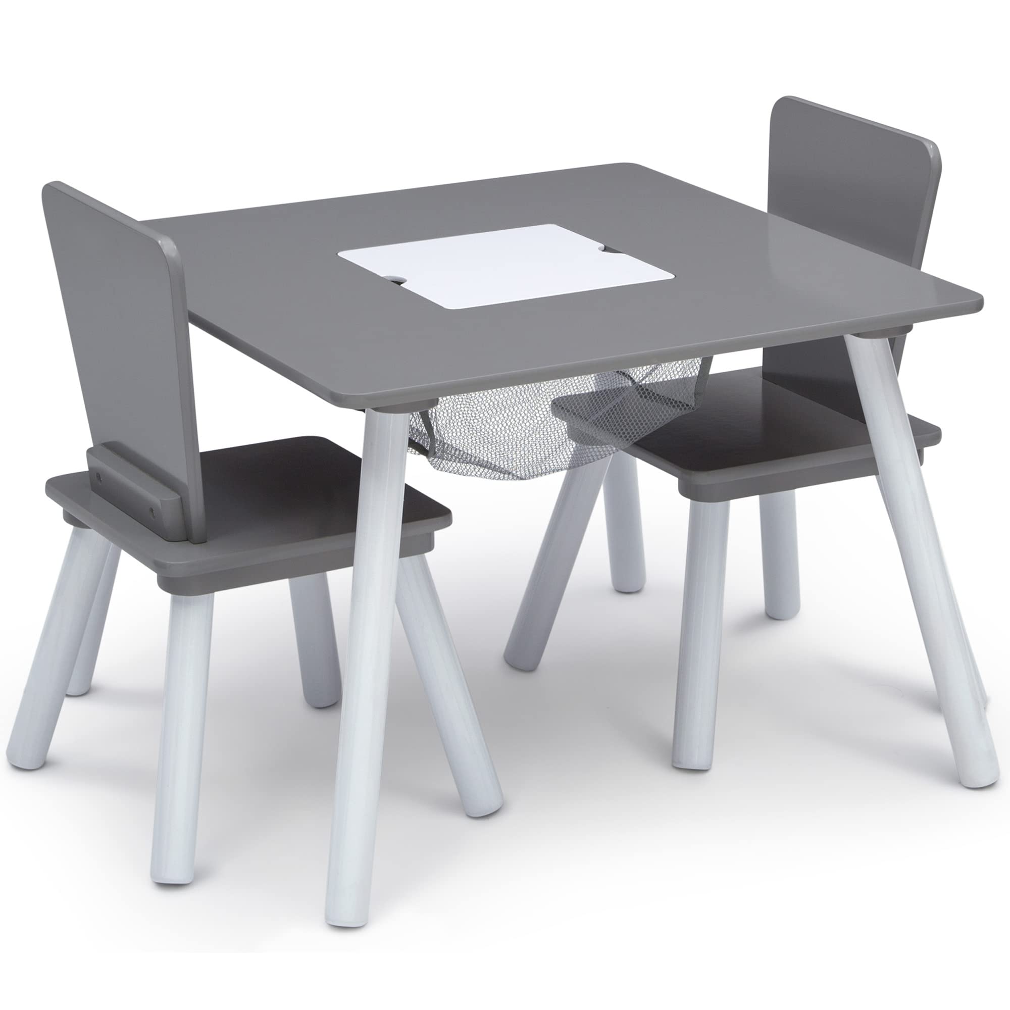 Piece Toddler Playroom Set, Grey/White