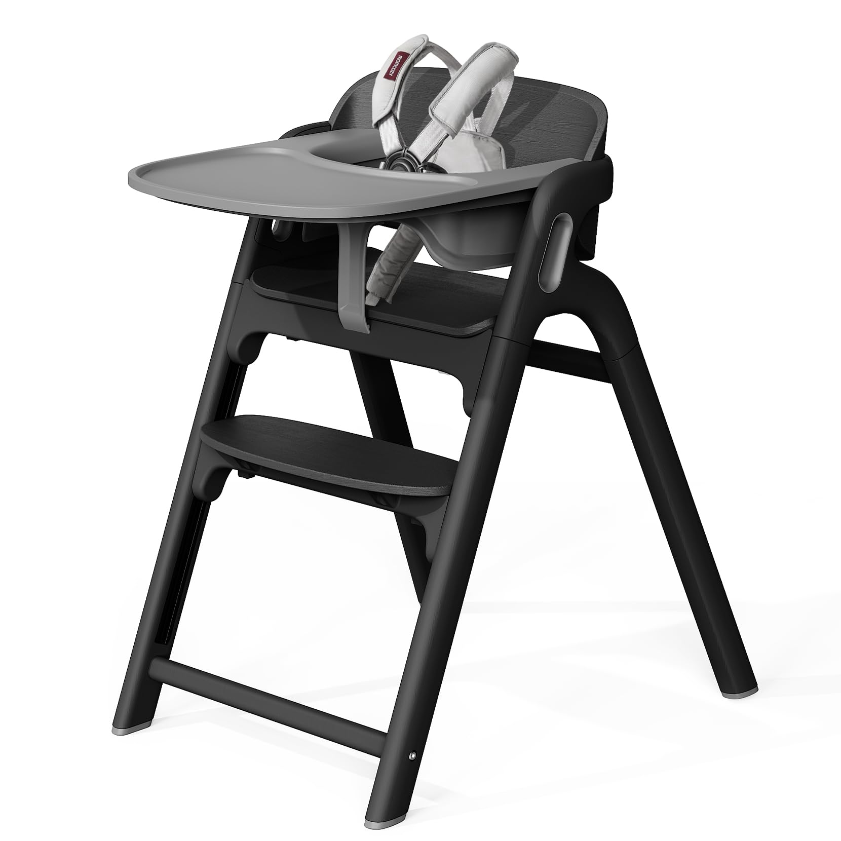 DinerPal Wooden High Chair for Babies, Toddlers & Adults Up to 308 Lbs