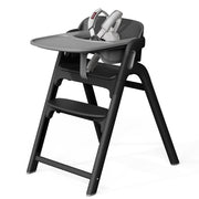 DinerPal Wooden High Chair for Babies, Toddlers & Adults Up to 308 Lbs
