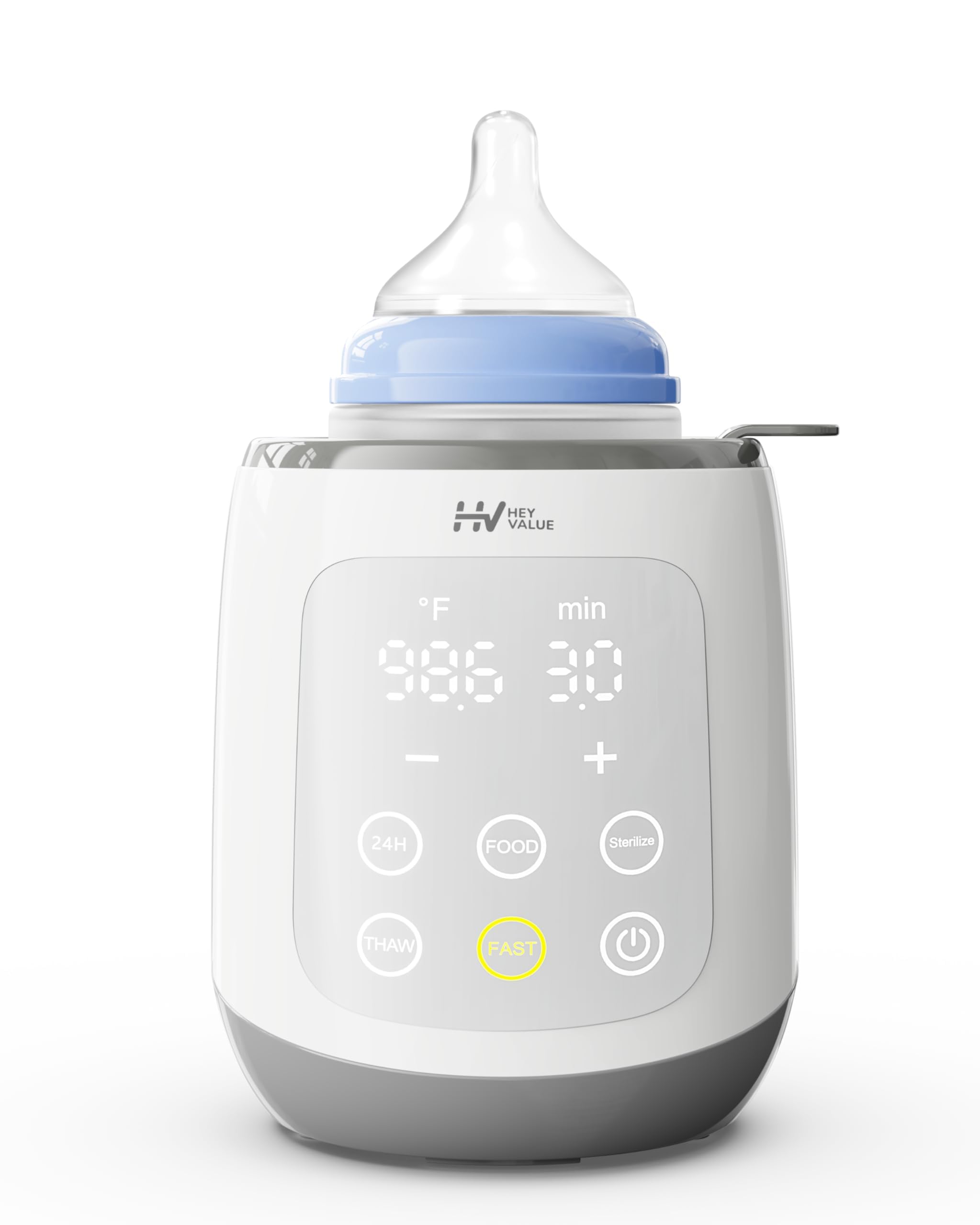 Bottle Warmer, 10-in-1 Fast Baby Bottle Warmer for Breastmilk
