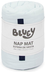 Bluey Sleepy Time Nap Mat – Built-in Pillow and Blanket