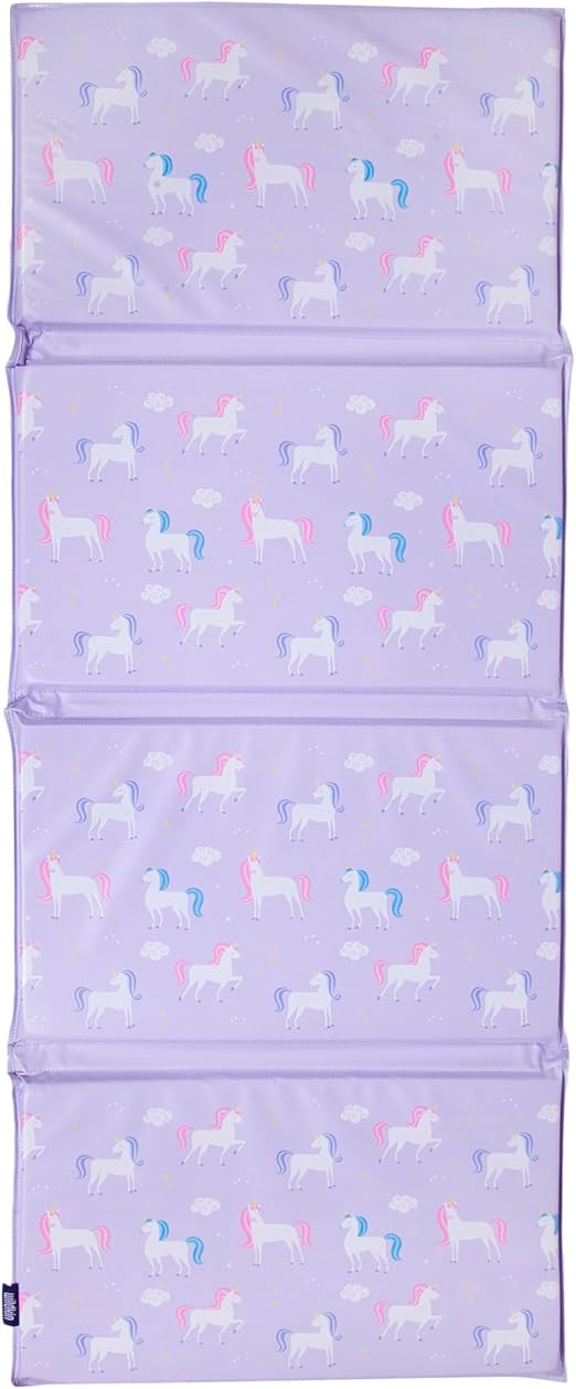 Kids Vinyl Nap Mat – Foldable, Durable Rest Mat for Daycare & Preschool