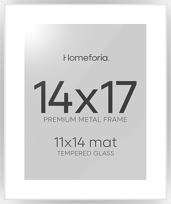 14x17 Picture Frame Gold, High End Metal 14x17 Poster Frames